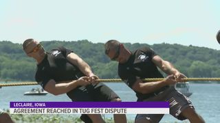 Illinois and Iowa representatives reach agreement on Tug Fest dispute
