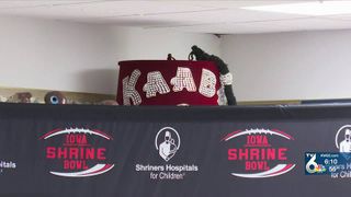 Kaaba Shriners host player appreciation lunch ahead of Iowa Shrine Bowl