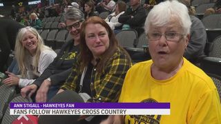 These Iowa fans are following their Hawkeyes across the country to the Final Four