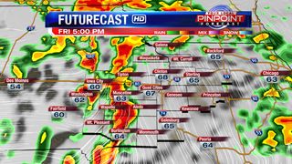 The latest on today's severe storms