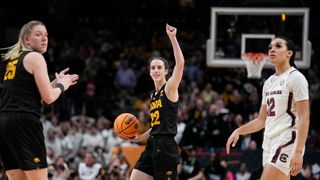 Championship bound - The Iowa Hawkeyes top Brea Beal and the Gamecocks in the Final Four