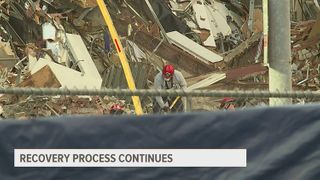 More crews brought in to search through rubble of Davenport building collapse