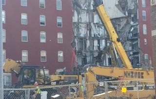 Resources offered to victims of building collapse