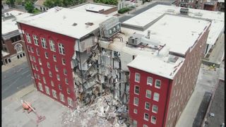 '5th floor has caved in.' Hear 1st moments of Davenport building crisis in scanner traffic