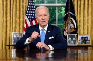 Biden celebrates bipartisanship, 'crisis averted' in Oval Office address on debt ceiling deal