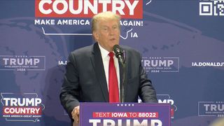 Former President Donald Trump makes QCA campaign stop