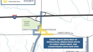  Bettendorf begins final phase of the Forest Grove Drive Project Monday