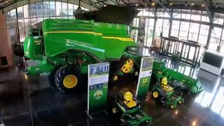  The green and yellow, John Deere in the Quad Cities 