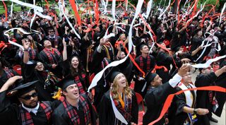 Monmouth grads thrilled to hear Sigourney Weaver