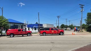 Downtown Rock Island street closes for gas leak