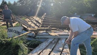  Cleanup efforts underway after destructive winds sweep through eastern Iowa Tuesday