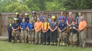 Fire officials hold event for young people interested in becoming firefighters
