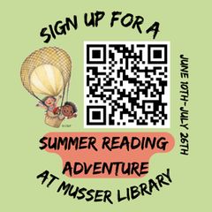 Musser Public Library's summer program to begin June 10