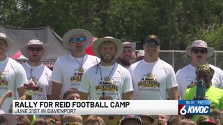  Former Iowa football stars coming to Davenport for youth football camp to raise money for pediatric cancer