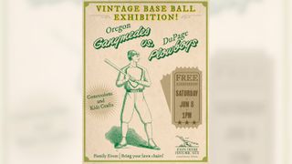  Take me out to the vintage ball game