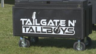 Set up is underway for Clinton’s Tailgate ‘N’ Tallboys festival