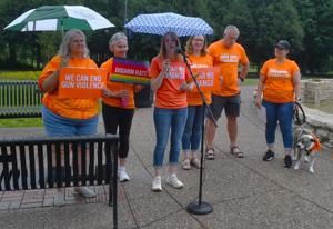 Moms Demand Action hold Davenport rally against gun violence