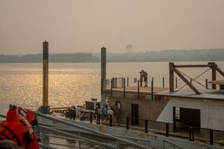 Living Lands and Waters holds this year's barge party at new headquarters