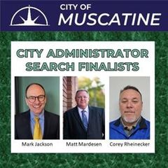 Muscatine city administrator candidates meet public Tuesday