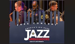Jazz Ambassadors of Washington, DC, will give free concert at The Adler, Davenport