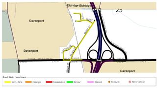 Expect lane closures in Mount Joy Industrial area, Davenport throughout 2025