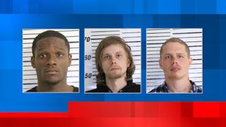  3 men facing robbery and other charges