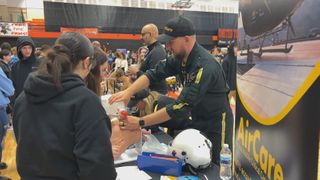  United Township High School students explore different careers