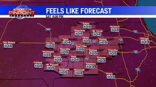 Saturday SCORCHER on the way!