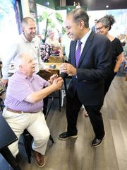 Illinois U.S. Rep. Raja Krishnamoorthi kicks off statewide listening tour with Moline stop