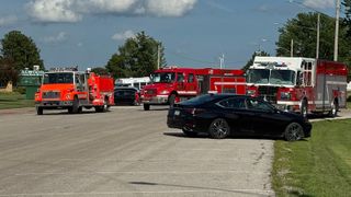  Fire crews respond to Alwood Middle-High School