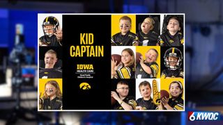  Kid Captains named for 25-26 Hawkeye Football season