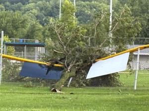Storm damage reported Tuesday in Muscatine