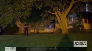  Police seen taping off home after stabbing in Moline