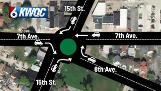 New roundabout opens as part of 7th Avenue project in Moline