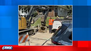  Homes evacuated after gas line struck during construction