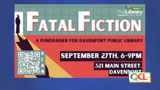  Fatal Fiction fundraiser brings mystery and meaning to Davenport Public Library