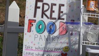 Davenport woman heartbreak into hope with curbside food pantry