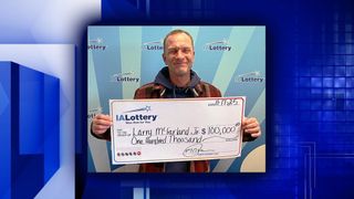 Davenport man wins $100,000 Powerball prize