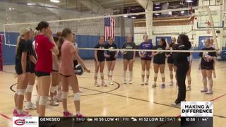  Athletes prep for 11th annual Iowa vs Illinois senior All-Star volleyball game