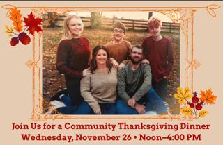 Community Thanksgiving dinner will support Cambridge, Ill., resident and his family