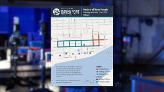  Parking restrictions in effect for Festival of Trees parade