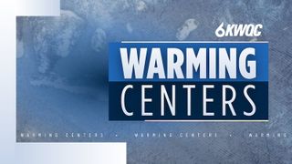  Warming centers open ahead of weekend winter storm