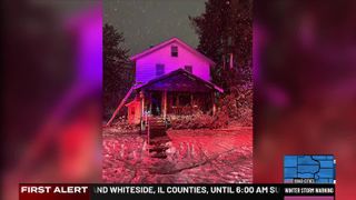  1 firefighter injured after porch fire