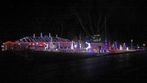 70,000 lights later: Davenport man spends hours on his Christmas light display