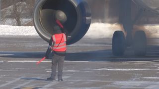  When snow was flying this weekend most planes weren’t at Quad Cities airport