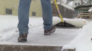 Snow Angels help clear the sidewalks of Moline after weekend snowstorm