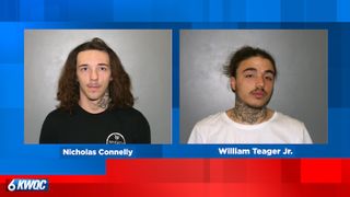  2 men arrested by Burlington police after crash 