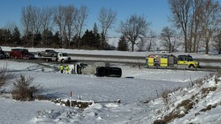  Crash cleared after blocking right lane of eastbound I-80