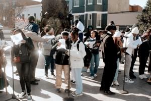 'Surrounded by a bunch of angels': Rock Island students honor Black Civil War veterans