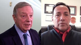 Longshot U.S. Senate candidate Adam Delgado makes his case for Durbin's job